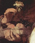 Jose de Ribera, Mystische Hochzeit der Hl. Karharina von Alexandrien, Detail